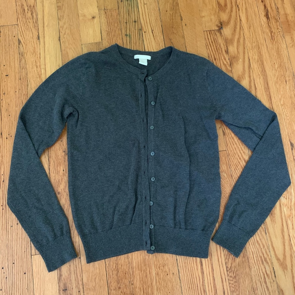 Gray Cardigan